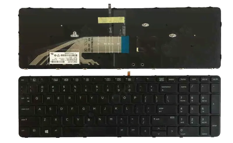 Клавиатура для ноутбука HP Probook 450 G3, 455 G3, 470 G3, 650 G2, 655 G2, HP Zbook 15 G3, 17 G3, че-0