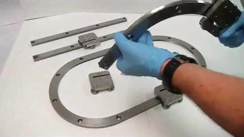 Curved Rail Linear Guide Products - Standard Offerings