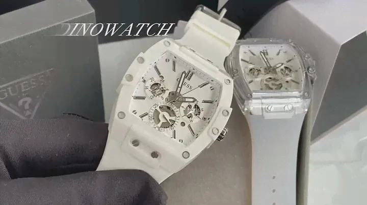 Đồng hồ nam Guess GW0203G2 White #dinowatch