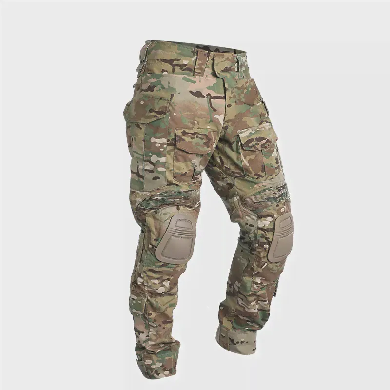 IDOGEAR G3 боевые брюки с наколенниками, Брюки Мультикам CP gen3, охотничье камуфляжное тактическое снаряжение для страйкбола, тактические (art.: 3920b852b6347)-2