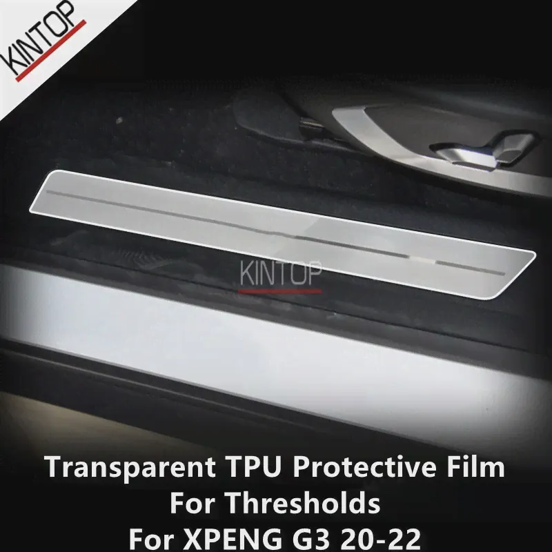 Для XPENG G3 20-22 Пороги Прозрачная защитная пленка из ТПУ, защита от царапин, Ремонтная пленка, Аксессуары для ремонта