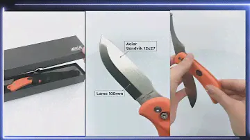 Eka Knife G3 Orange