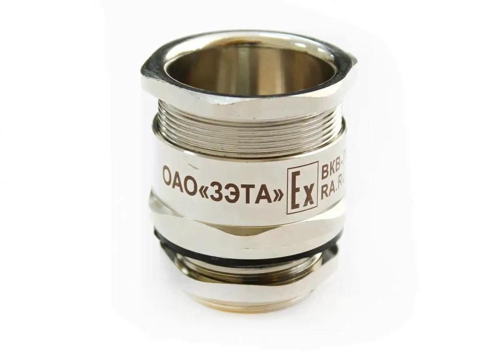 ГОФРОМАТИК (ЗЭТАРУС) Ех-кабельный ввод ВКВ-ЛР-G3/4 (Dк=12-20мм) 1Ex e II Gb X ()-0