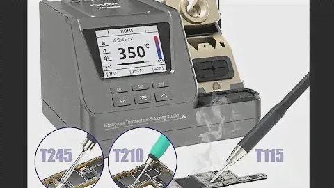 Паяльная станция GVM H3  с ручками T115 / T210 / T245