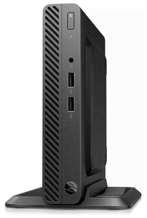 HP 260 G3 DM (5JP04ES) Tiny-Desktop/Intel Core i3-7130U/4 ГБ/500 ГБ HDD/Intel HD Graphics 620/DOS/20.7, черный-0